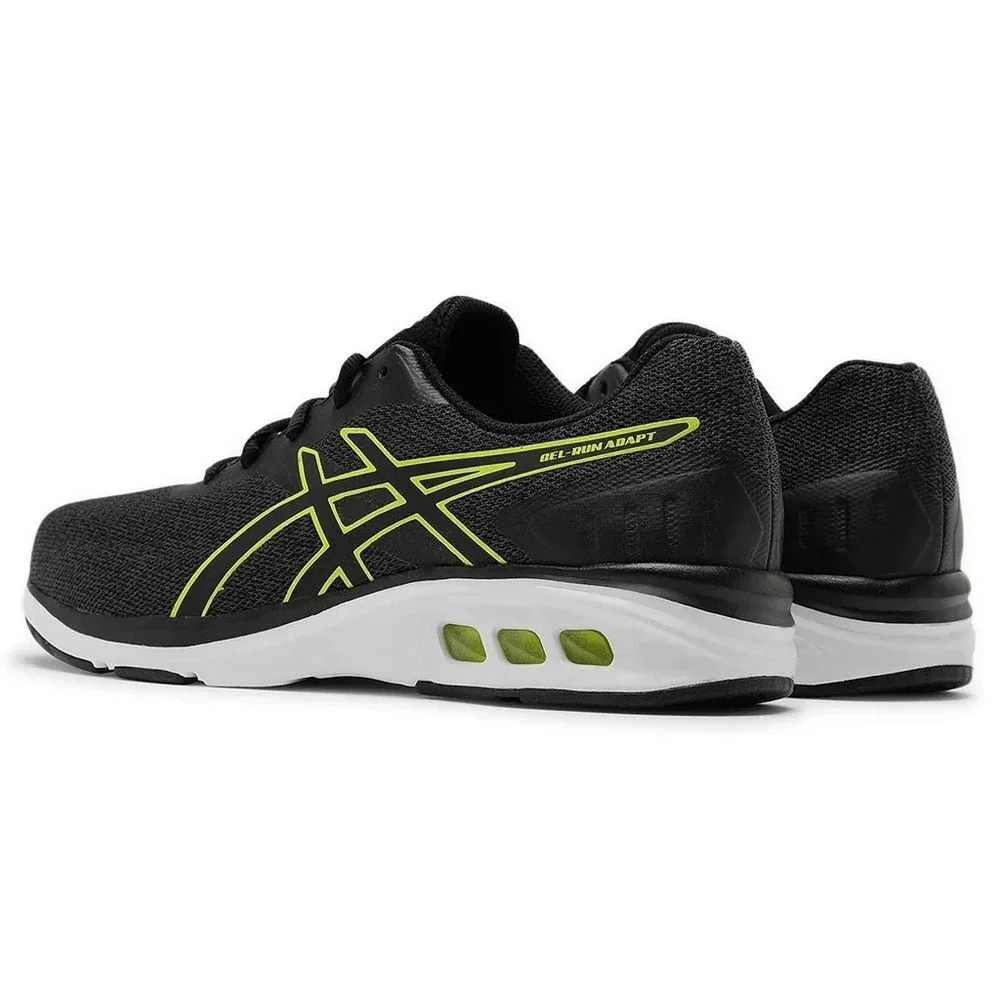 ASICS Gel Run Adapt Men's Size 10 Black Bright Yellow 101B786-002‎ Running Shoes